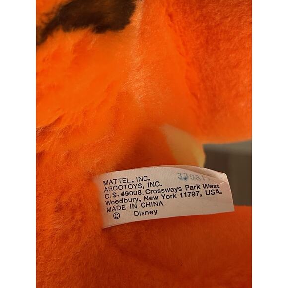 Tigger the Tiger Disney Store Plush Toy 21" Tall - Picture 8 of 9